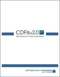 CDFIs 2.0 cover CDFIs 2.0 cover